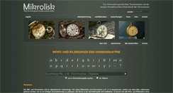 Desktop Screenshot of mikrolisk.de